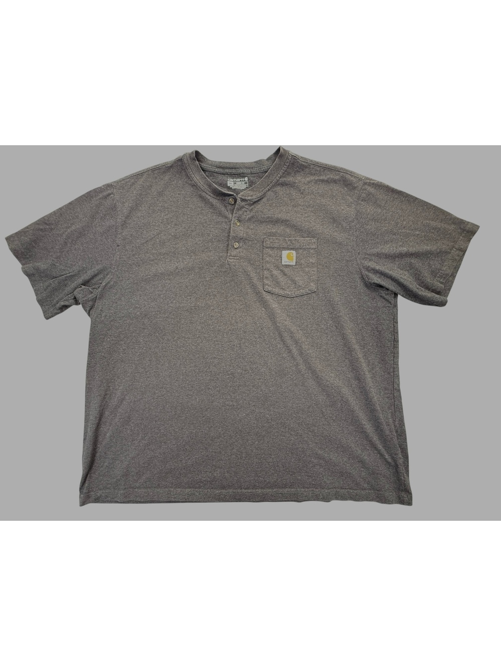 Carhartt short sleeve Henley loose fit shirt - size 3XL